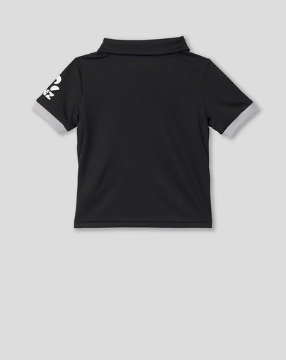 Infant 26/27 Black Caps ODI Short Sleeve Shirt - Black