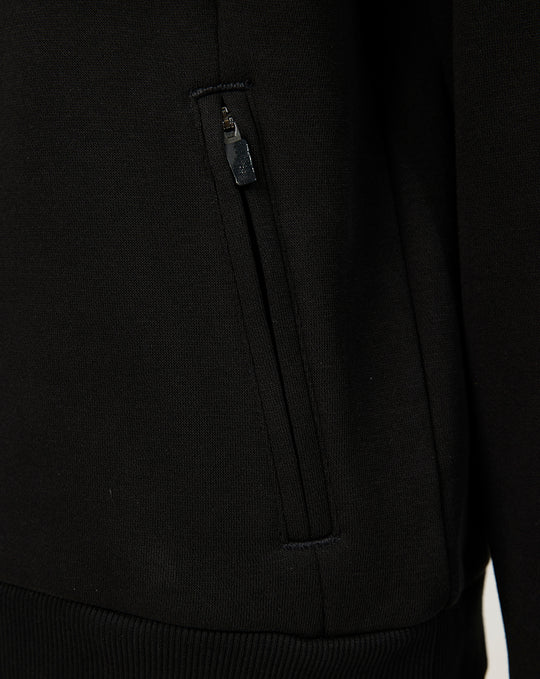 Junior 26/27 Travel Adapt Fleece Hoodie - Black