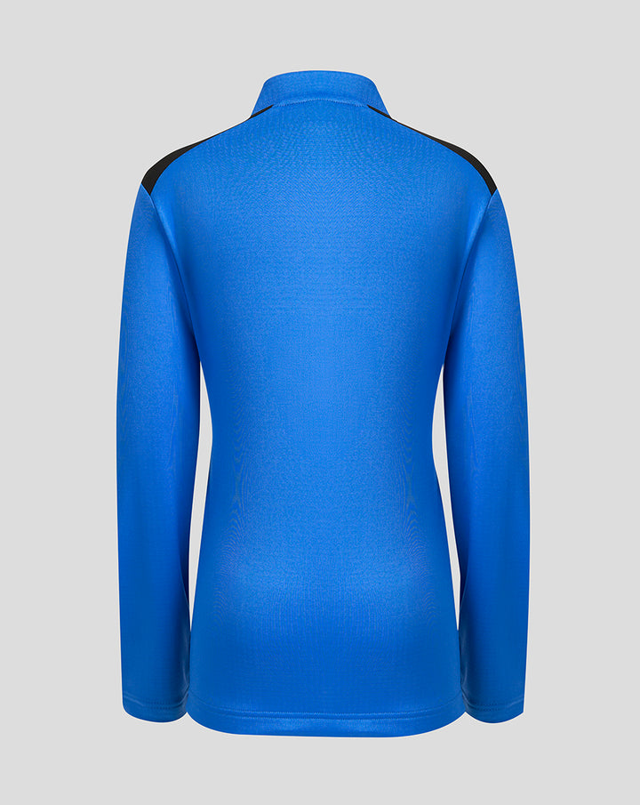 Junior 26/27 Training Quarter Zip Top - Blue
