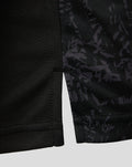 Junior 26/27 Black Caps ODI Short Sleeve Shirt - Black