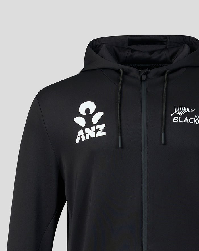Mens 26/27 Travel Full Zip Hoodie - Black