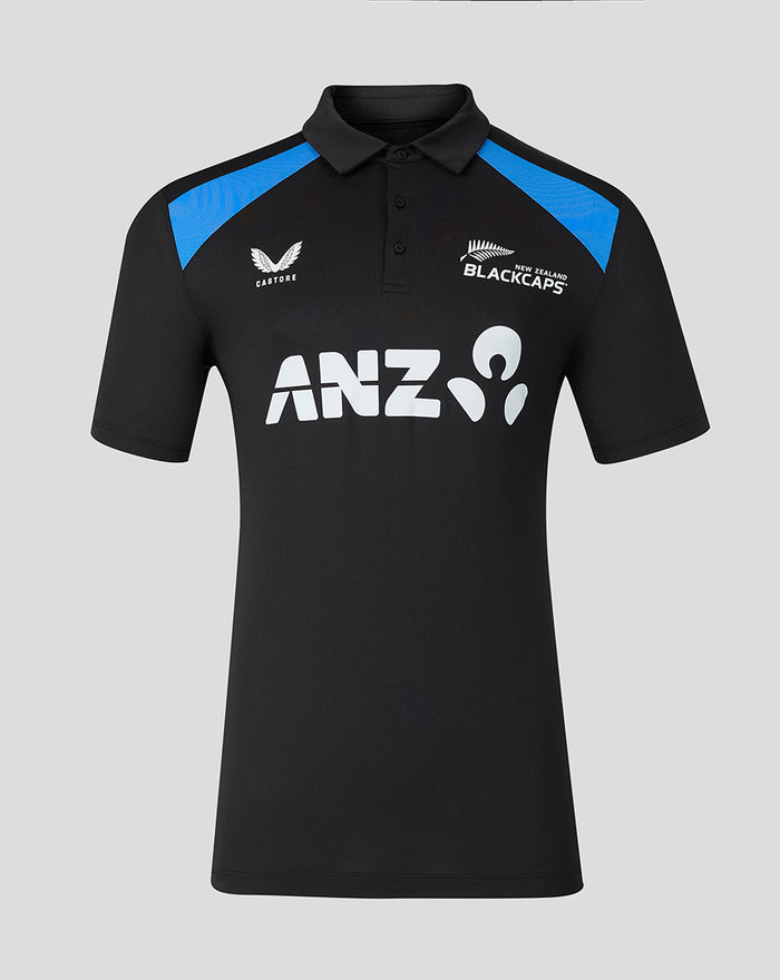 Mens 26/27 Training Poly Polo - Black