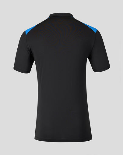 Mens 26/27 Training Poly Polo - Black