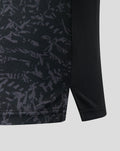 Mens 26/27 Black Caps ODI Short Sleeve Shirt - Black
