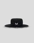 New Zealand Cricket Unisex 26/27 ODI /T20 Wide Brim Hat - Black