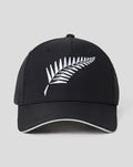 New Zealand Cricket Unisex 26/27 ODI /T20 Cap - Black