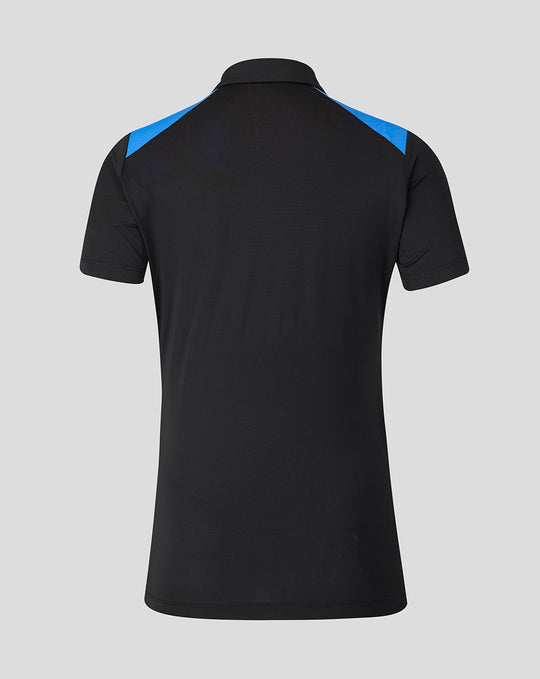 Womens 26/27 Training Poly Polo - Black