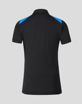 Womens 26/27 Training Poly Polo - Black