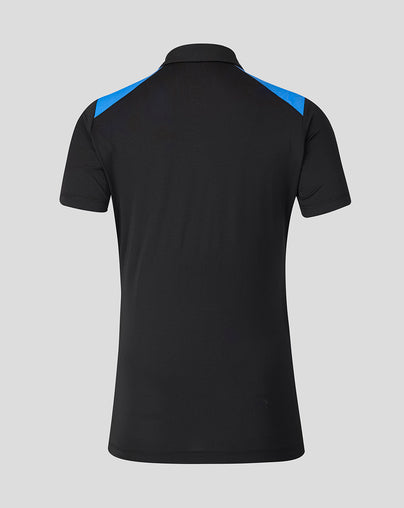 Womens 26/27 Training Poly Polo - Black