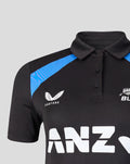 Womens 26/27 Training Poly Polo - Black