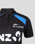 Womens 26/27 Training Poly Polo - Black