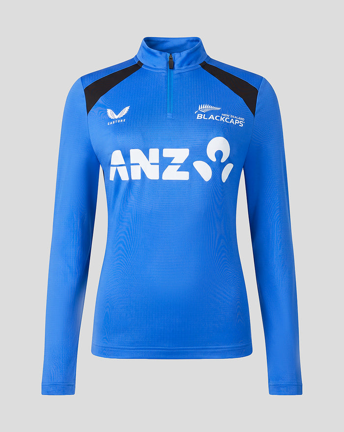Womens 26/27 Training Quarter Zip Top - Blue