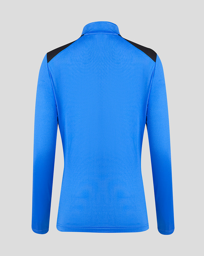 Womens 26/27 Training Quarter Zip Top - Blue