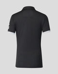 Womens 26/27 White Ferns ODI Short Sleeve Shirt - Black