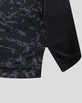 Womens 26/27 White Ferns ODI Short Sleeve Shirt - Black