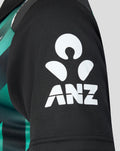 Womens 26/27 White Ferns T20 Short Sleeve Shirt - Black
