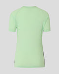 Back view of the Womens 25/26 Training Short Sleeve T-Shirt in pastel mint green