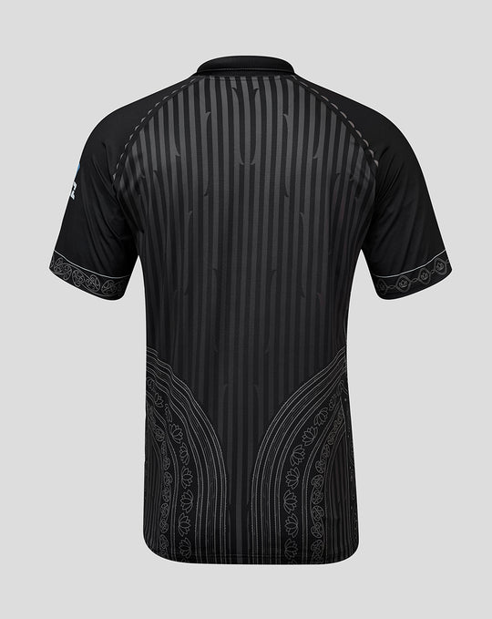 Mens NZC Black Caps ODI India Short Sleeve Shirt
