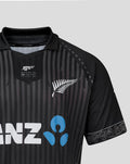 Mens NZC Black Caps ODI India Short Sleeve Shirt