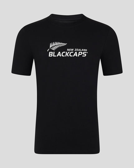 Adult Core Black Caps Tee - Black