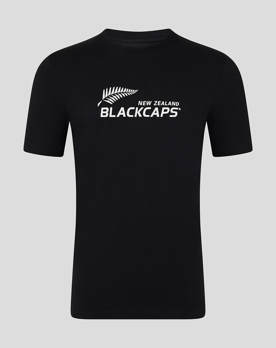 Adult Core Black Caps Tee - Black