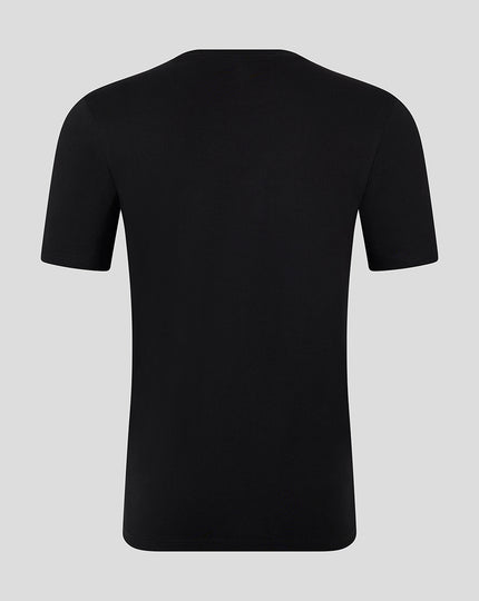 Adult Core Black Caps Tee - Black