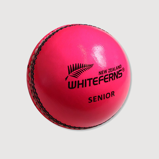 NZC Leather Cricket Ball PInk